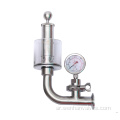 SUS304 تنظيم صمام منظم CO2